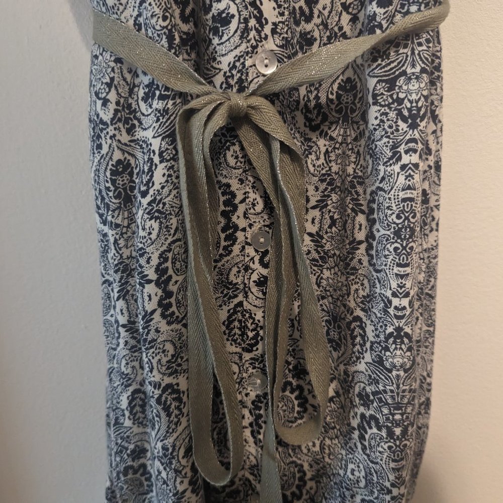 Anthropologie TINY "Perenne" Floral Button Down Shirt Dress - Picture 8 of 12